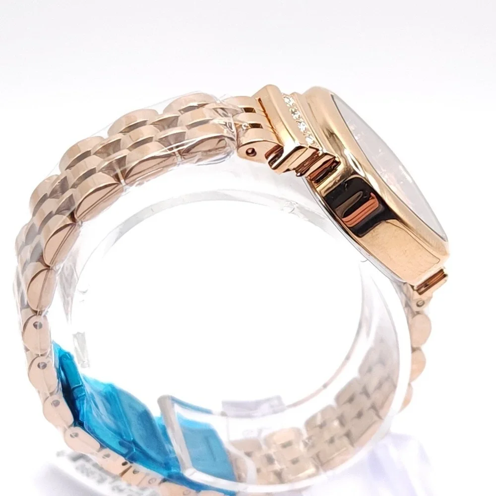 Invicta Prestige MPW-0038 Women's‎ Watch Rose Gold Crystal Bezel 26.5mm